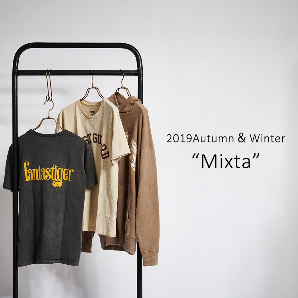 Whim Gazette(ウィム ガゼット)2019 Autumn & Winter 『Mixta』Tシャツが入荷！